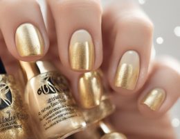 Paznokcie ze złotym akcentem: 15 eleganckich inspiracji na manicure