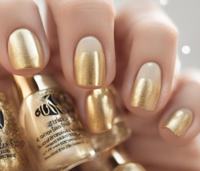 Paznokcie ze złotym akcentem: 15 eleganckich inspiracji na manicure