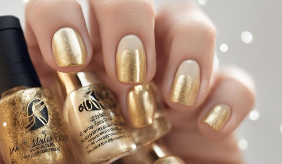 Paznokcie ze złotym akcentem: 15 eleganckich inspiracji na manicure